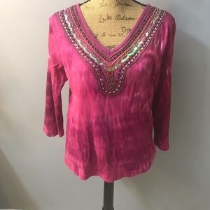 Take Two beaded top size L